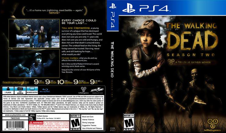  Covers PS4 - The Walking Dead Season Two PS4 - Cover.jpg