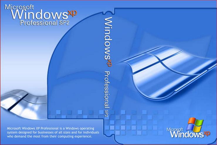 OKŁADKI DVD PROGRAMY - Windows XP - Professional SP 2.jpg