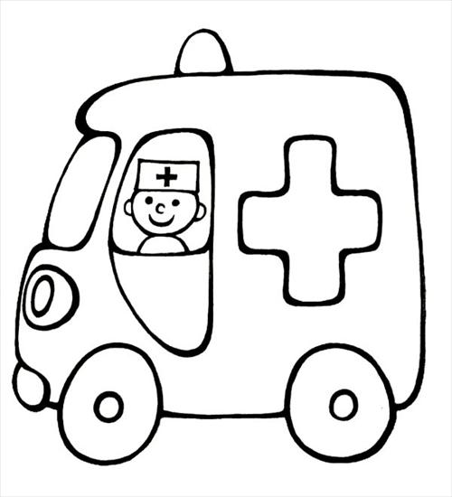 kolorowanki dla najmłodszych - ambulancia.gif.jpg
