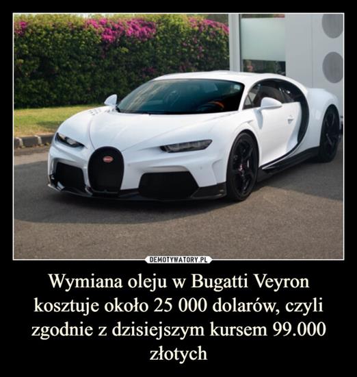 Demotywatory, Wiocha i Inne - Wymiana Oleju w Bugatti Veyron.jpg
