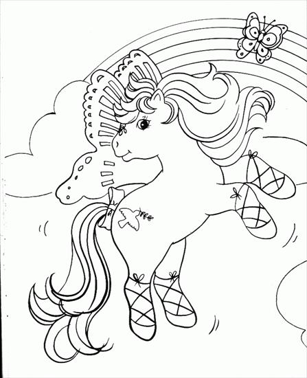 Kucyki Pony - Mój kucyk Pony - kolorowanka 87.GIF