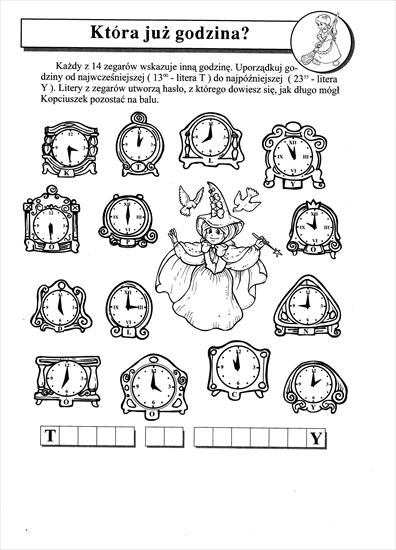 Karty pracy związane z obliczeniami czasowymi i nauką zegara - 151.JPG