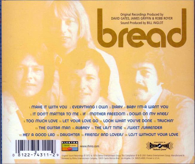2001 - The Best Of Bread - 2001 - Bread - The Best Of Bread - Back.jpg